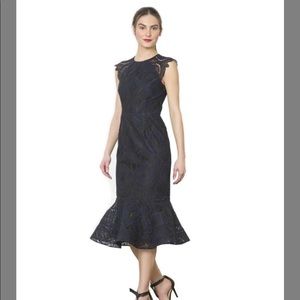 Shoshanna Midnight Roscoe Dress Sz 2